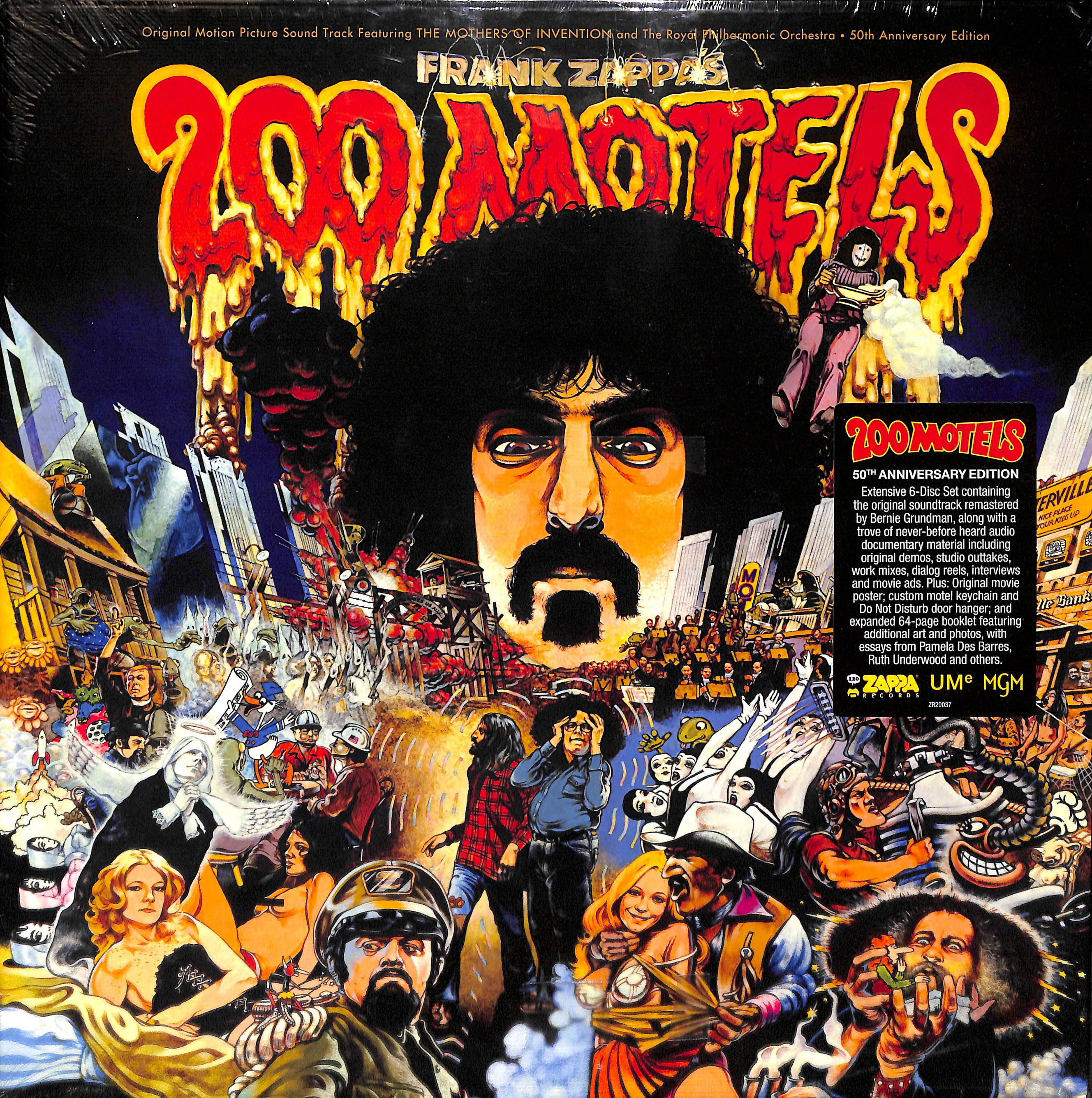 B57545R7 6 x Cd  - Frank Zappa  200 Motels (50th Anniversary Edition)