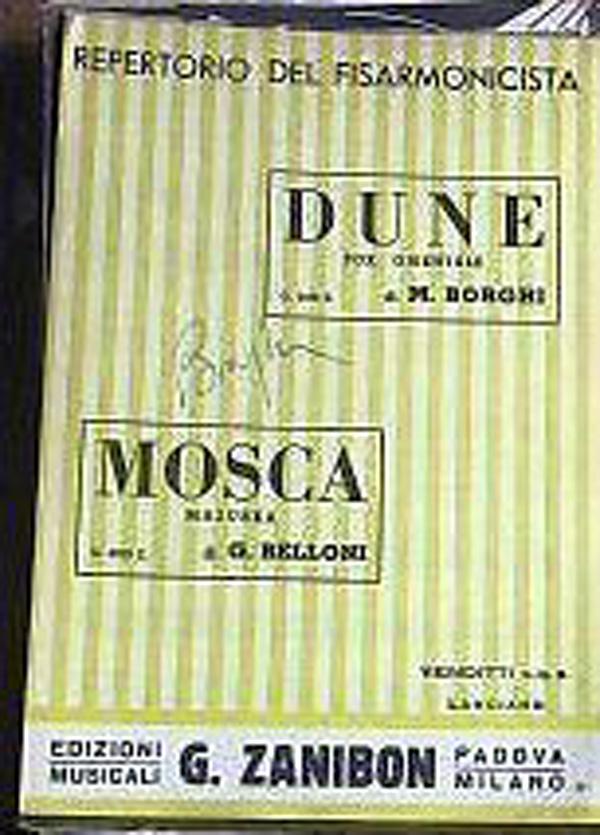 251235444840 spartito dune-mosca per fisarmonica - Zdjęcie 1 z 1