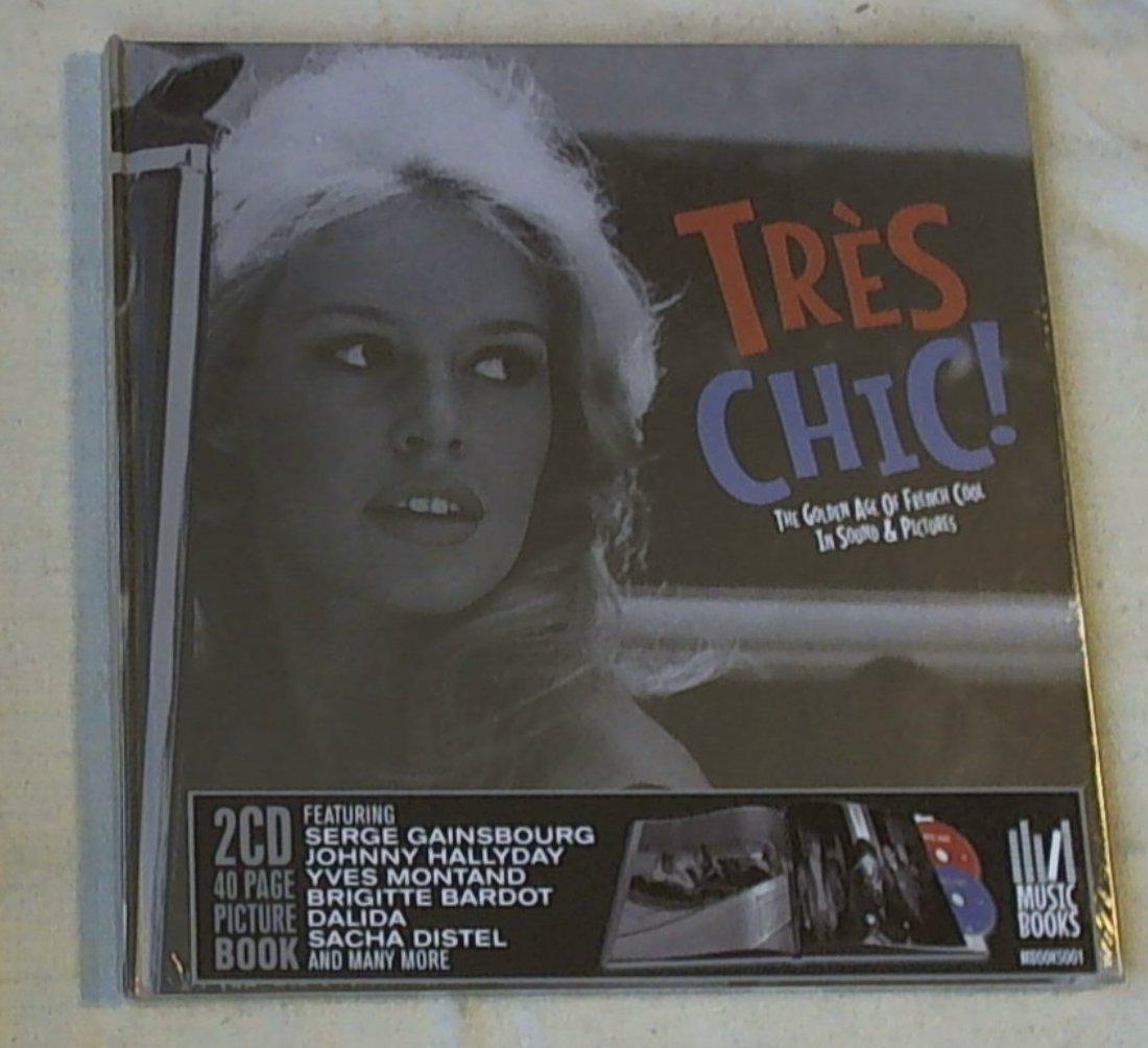 26964 Tres Chic! The Golden Age of French Cool, in Sound & Pictures Book+2CD