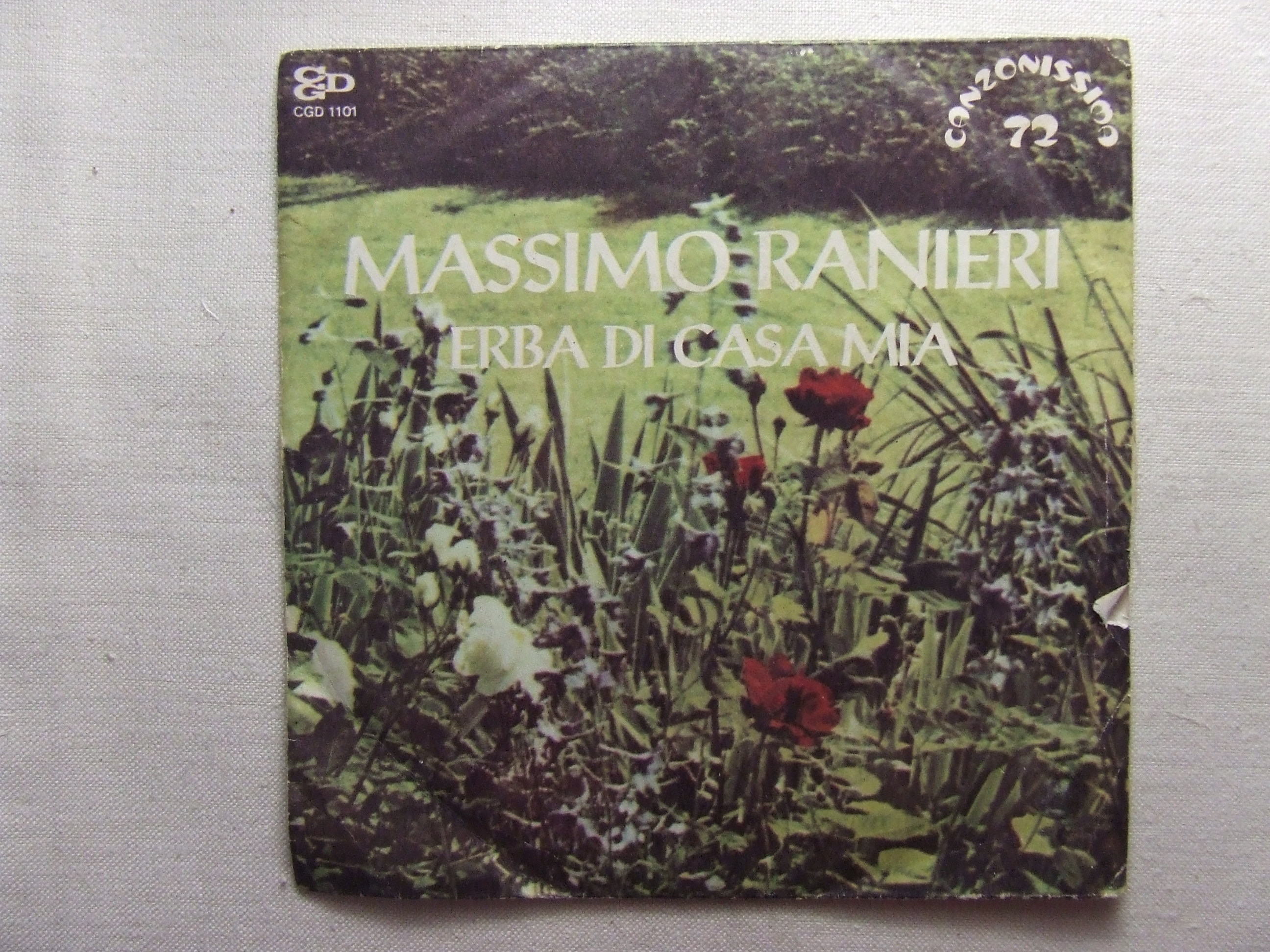 Massimo Ranieri - Erba Di Casa Mia LP Vinile 1972 Neapolitan Pop