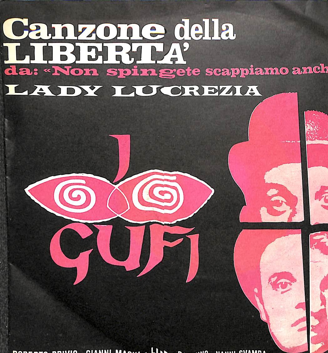 I Gufi - Canzone Della Libert&agrave; Vinile 45 Giri Columbia 1968 Stampa Italiana