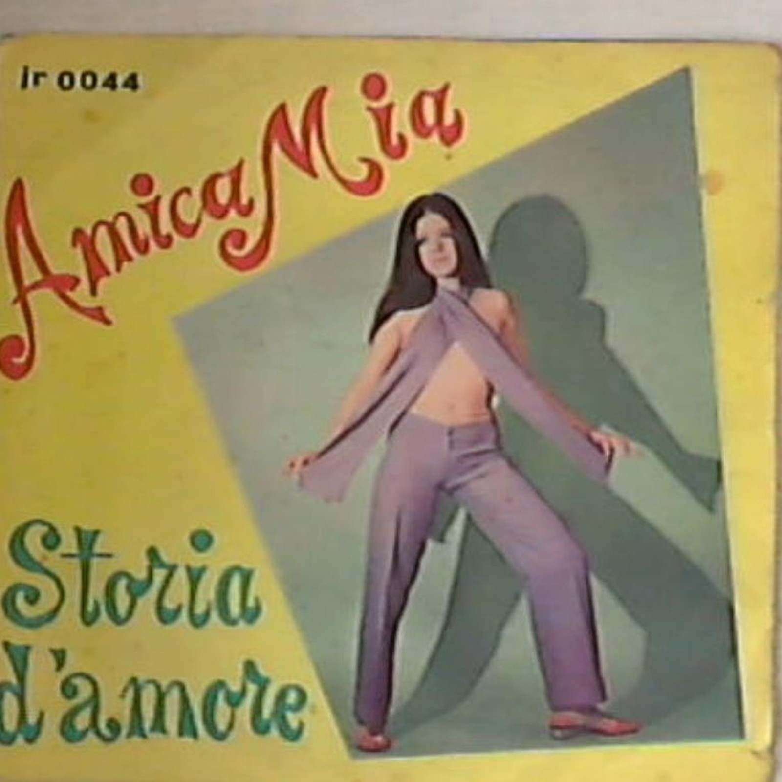 Gionchetta - Amica Mia / Storia D\'Amore 45 Giri Pop Junior Stampa Italiana
