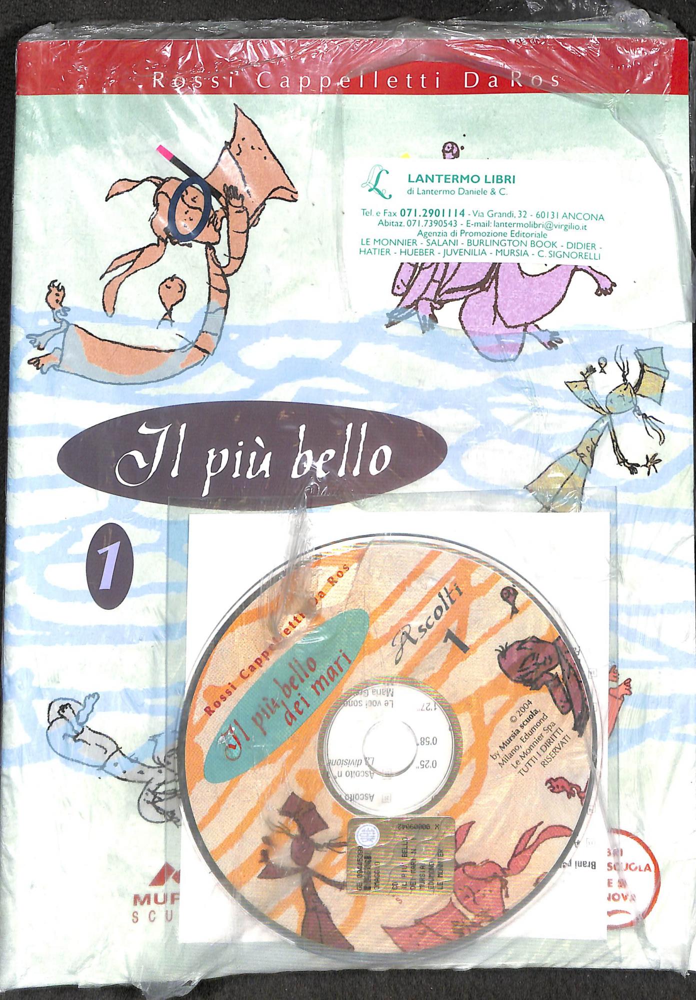 77442 Il Piu\' bello dei mari vol 1+ strumenti+cd audio vol.1<br />di Irene Rossi, Nico Cappelletti, Da Ros Daniela