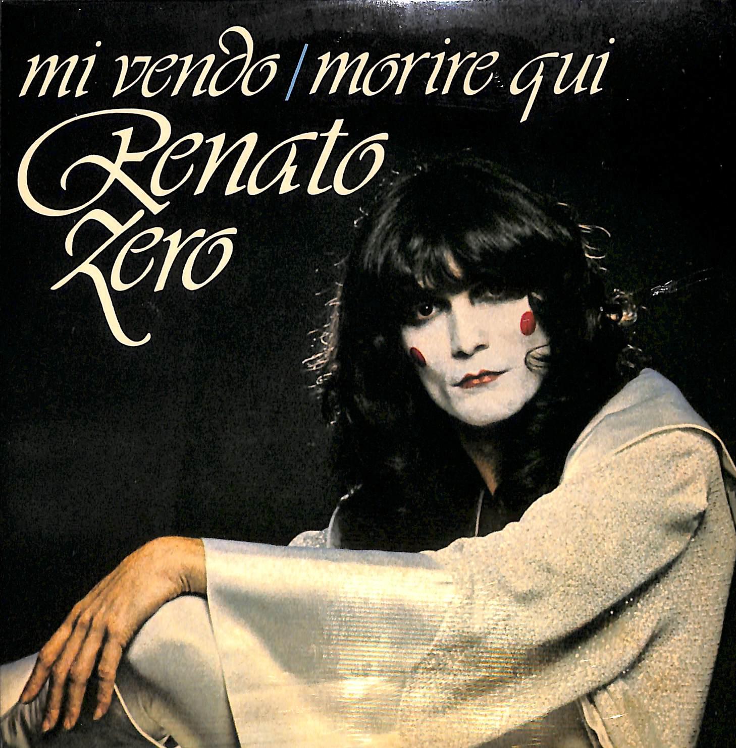83209 45 giri -Renato Zero - Mi Vendo / Morire Qui Sony Music Sigillato Ristampa