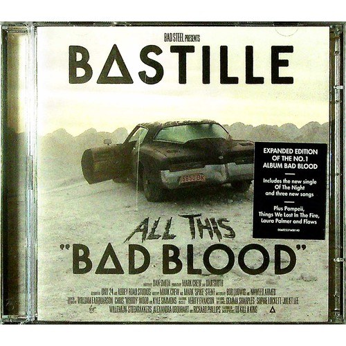 Bastille - All This Bad Blood CD 2014 - Virgin EMI Records Electronic Indie Rock